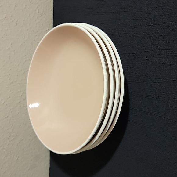 Harkerware MCM Pink Tan Fruit Bowls - Picture 2 of 6